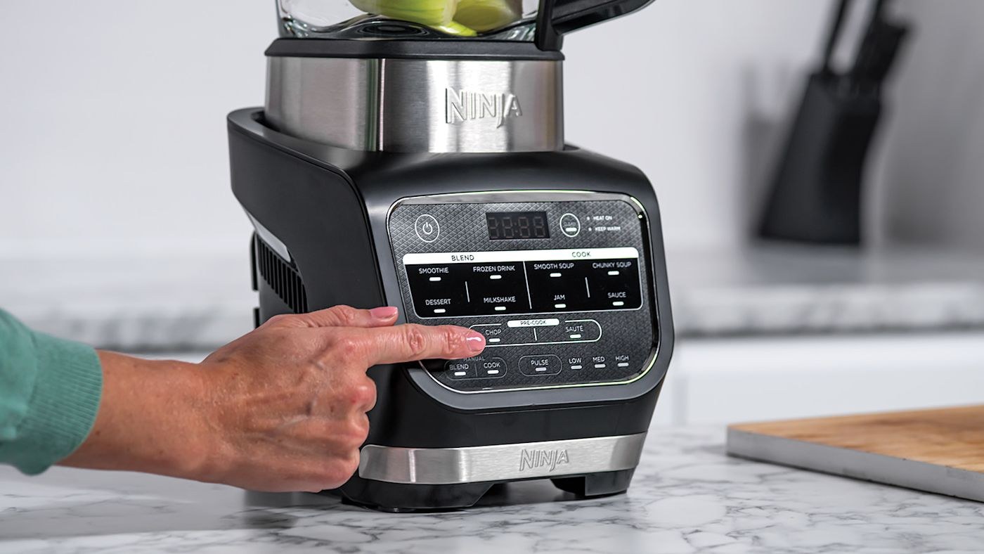 Ninja Foodi Blender & Soup Maker — glass jug and lid
